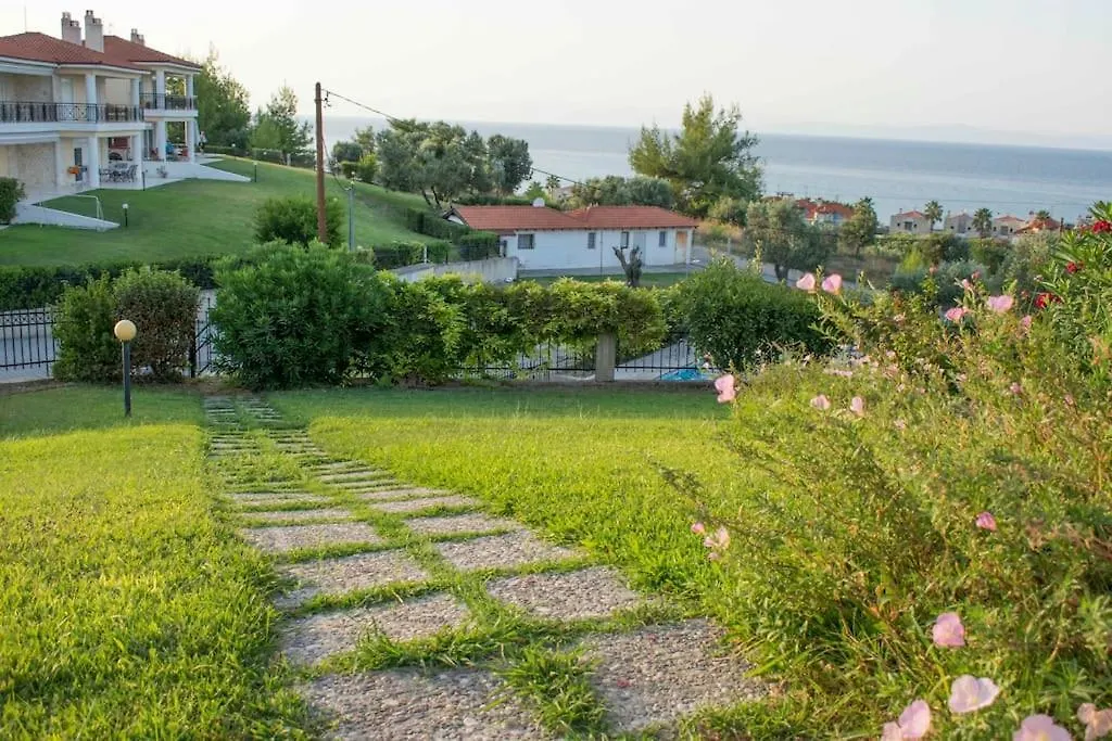 Seaview Villa With Shared Pool In Pefkochori 0*,